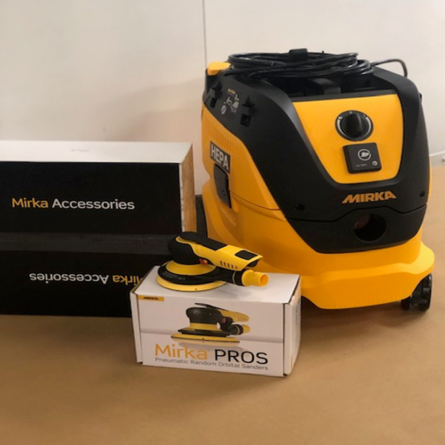Mirka vacuum deals sanding system